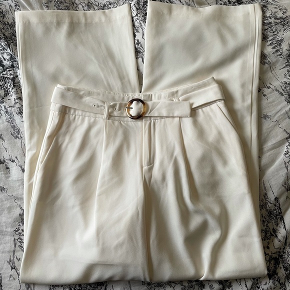 Cato Pants - NWOT high rise white trousers